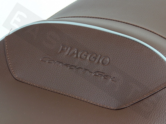Piaggio Doppelsitzbank Komfort-Gel Piaggio MP3 Touring Braun